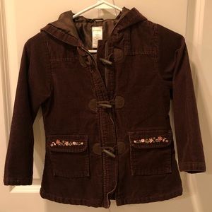 Gymboree Brown Corduroy Jacket size 5